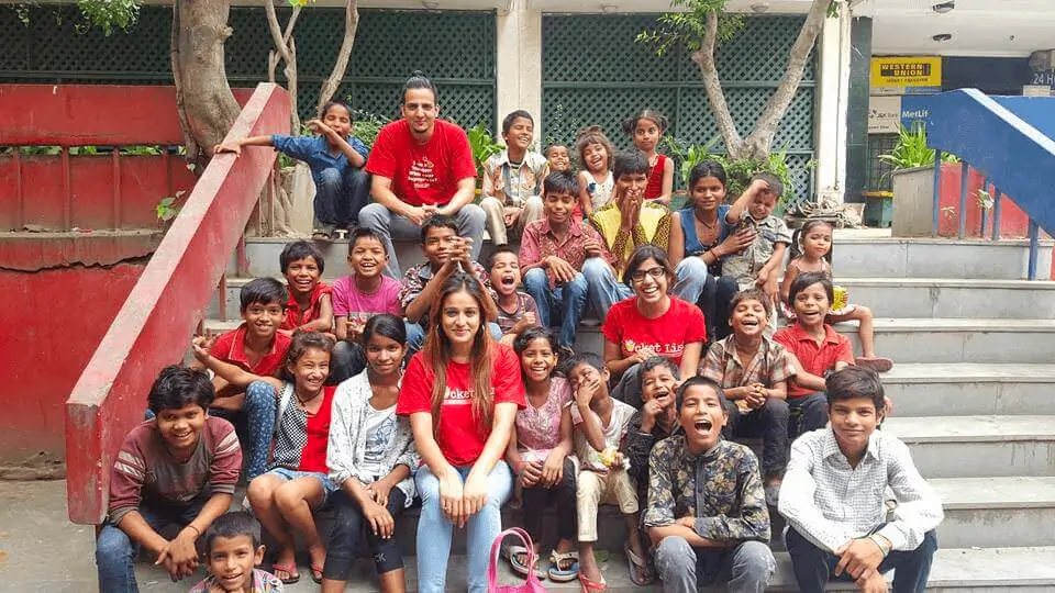 Bucket List Team with Children