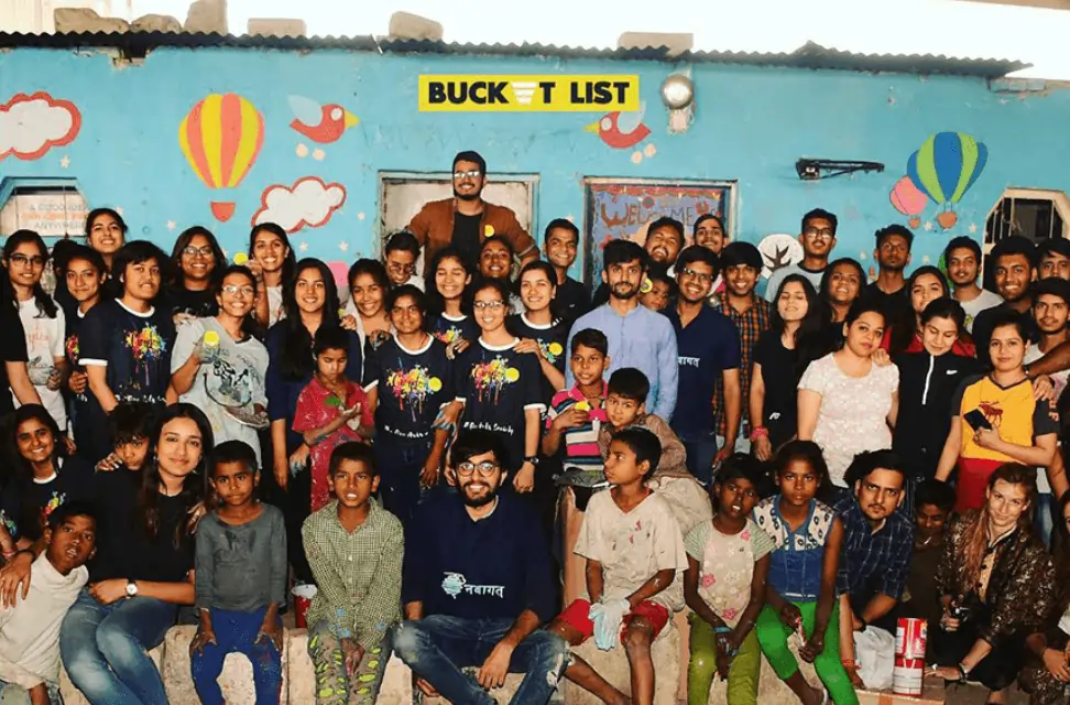 Bucket List Team with children