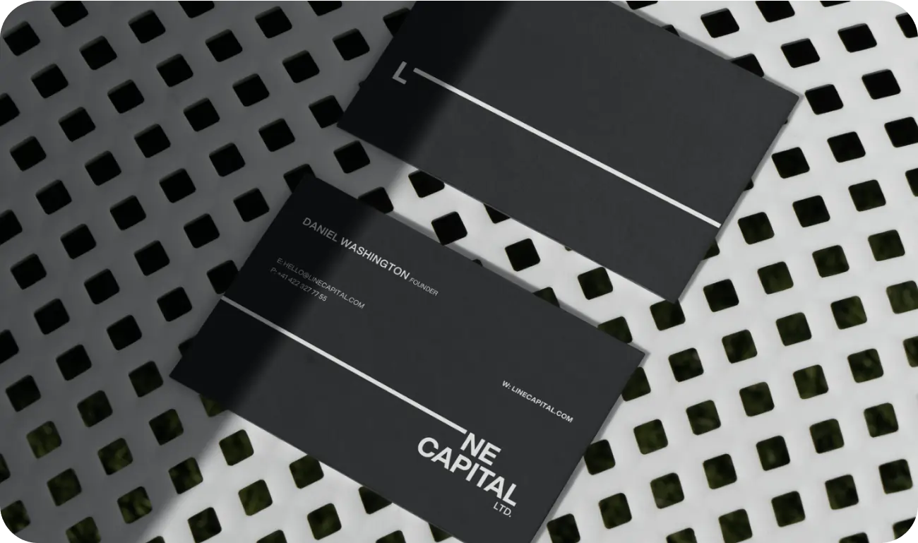 Finance company brand collaterals by SimplePlan