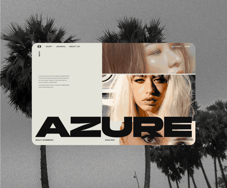 Lifestyle Brand E-commerce Website Figma Template