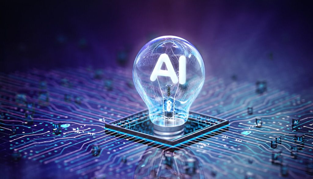 Ai and light bulb
