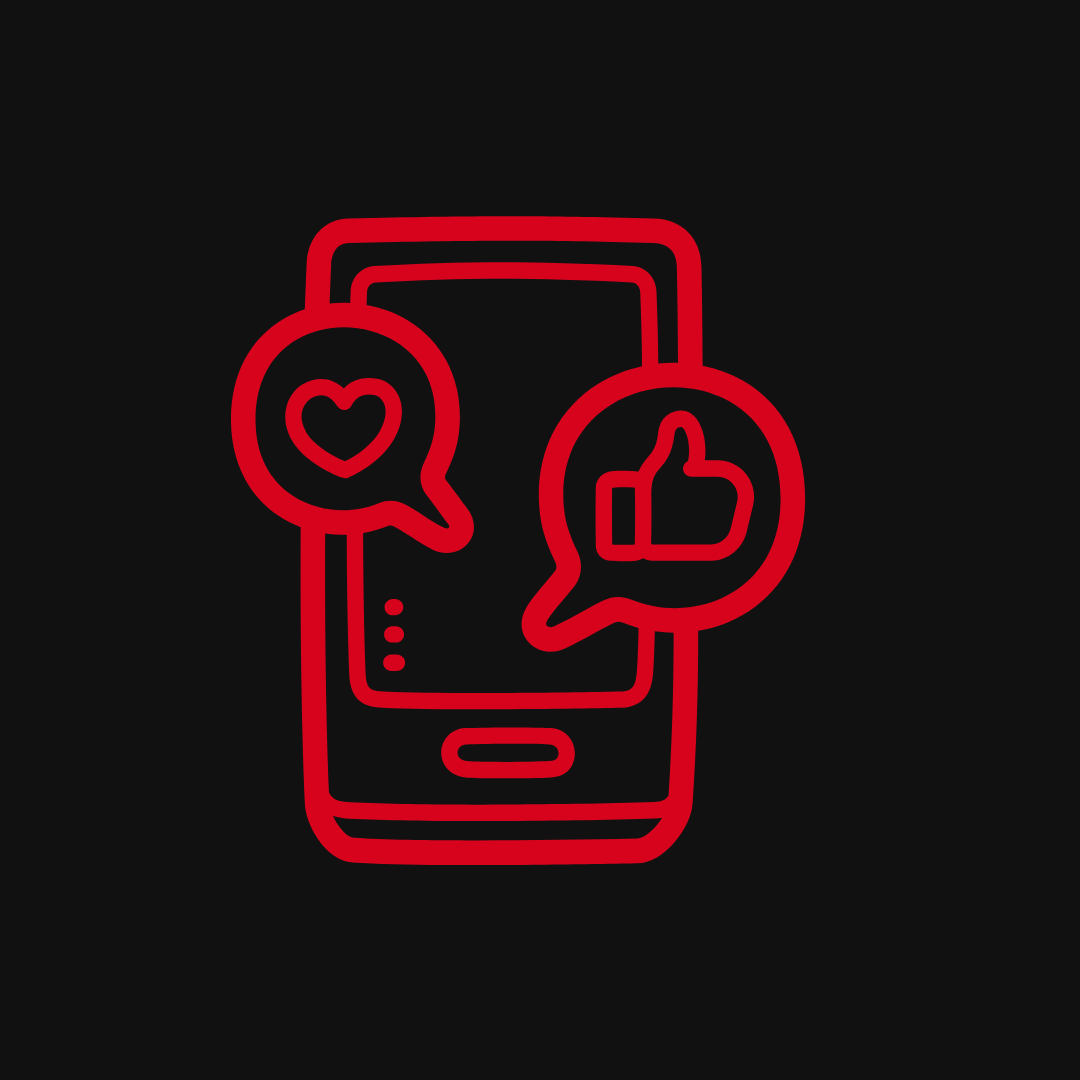 icon of Social media engagement