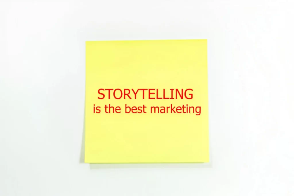 storytelling is the best marketing