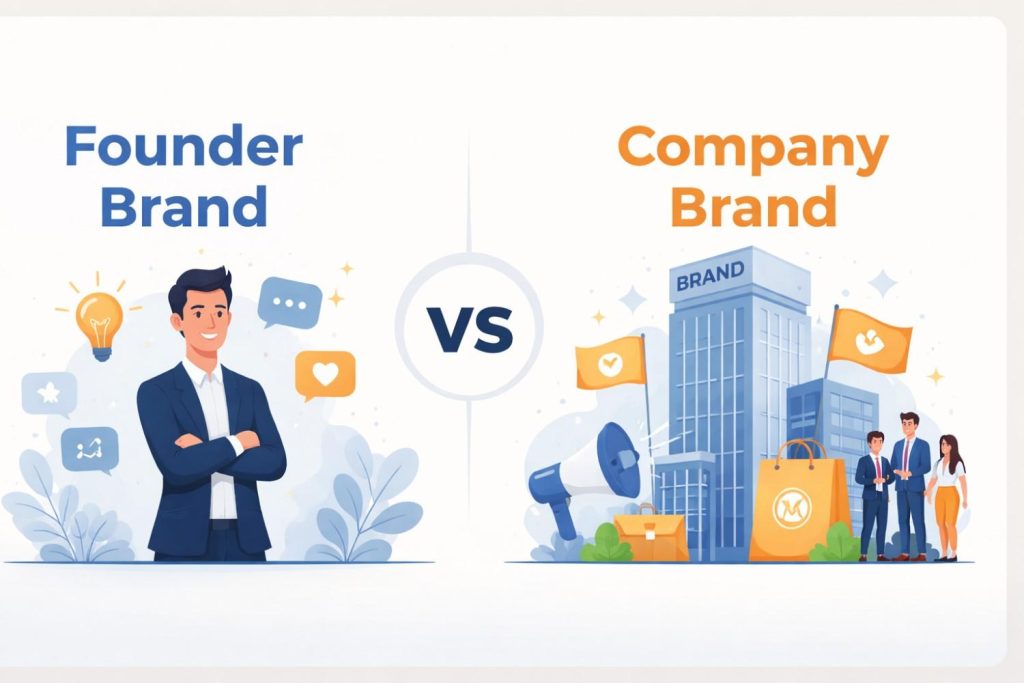 Founder Brand vs Company Brand