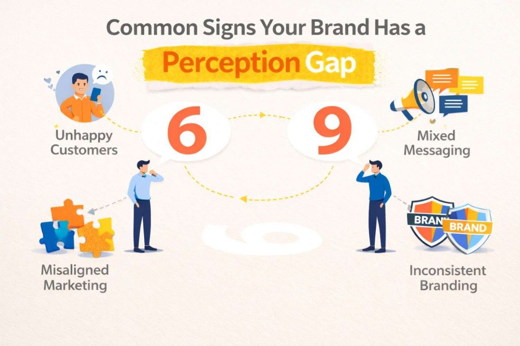 Common Signs Your Brand Has a Perception Gap