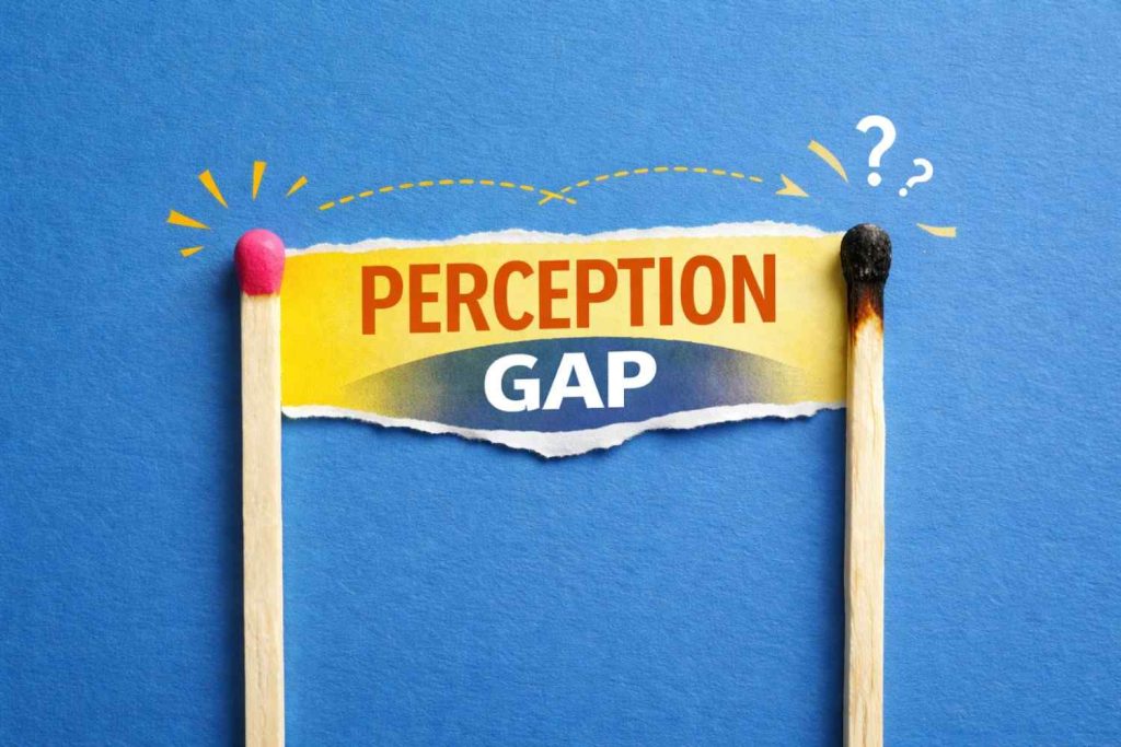 Why the Perception Gap Happens